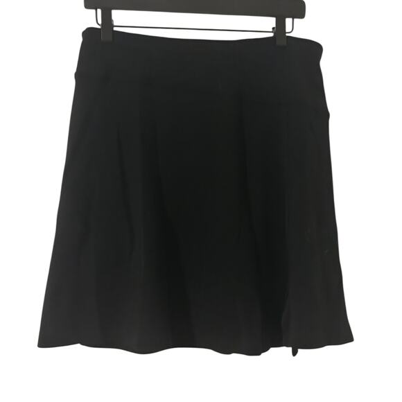 Smartwool Sanitas Merino Wool A-line Mini Skirt Black Medium - Picture 3 of 5